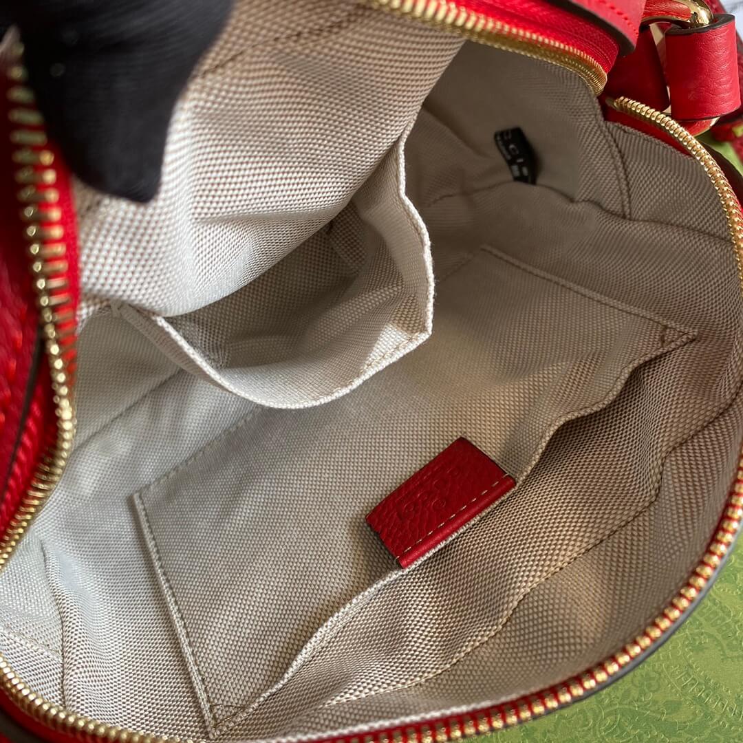 gg 308364 cross body bags 22cm red free shipping shoulder bag