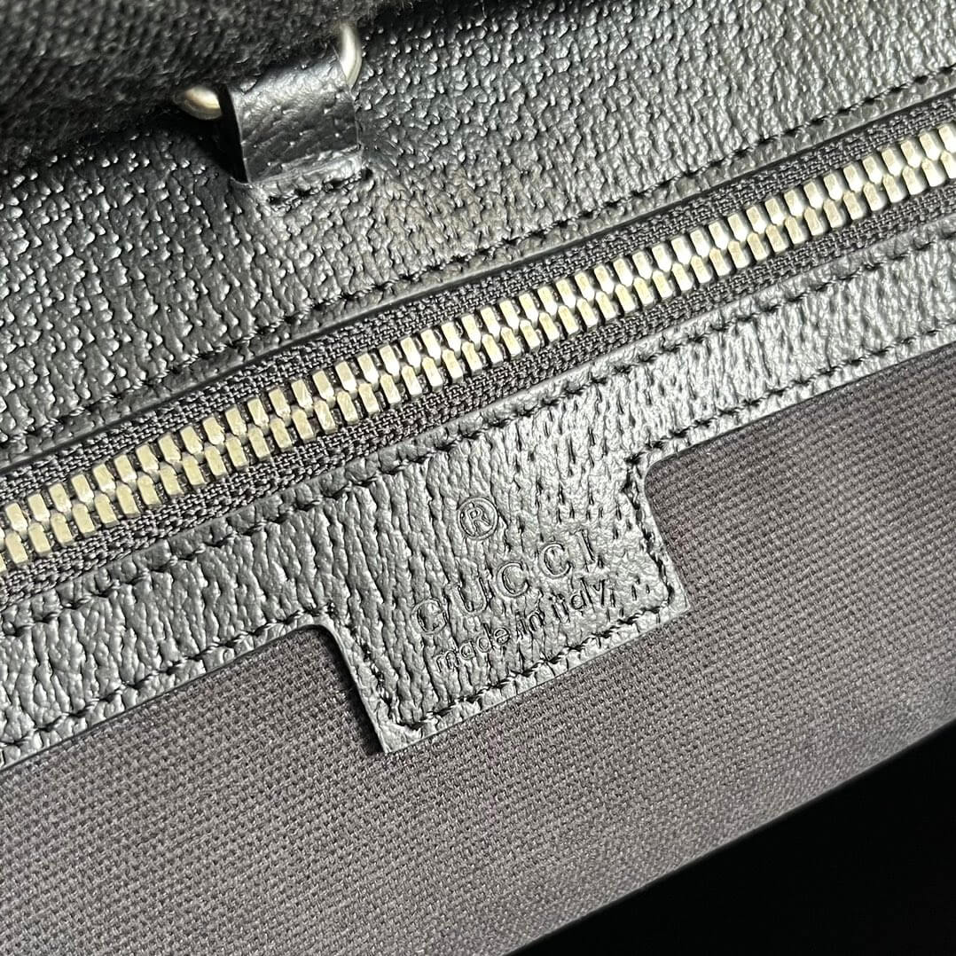 gg 703974 aria tote bag 31cm black free shipping shoulder bag