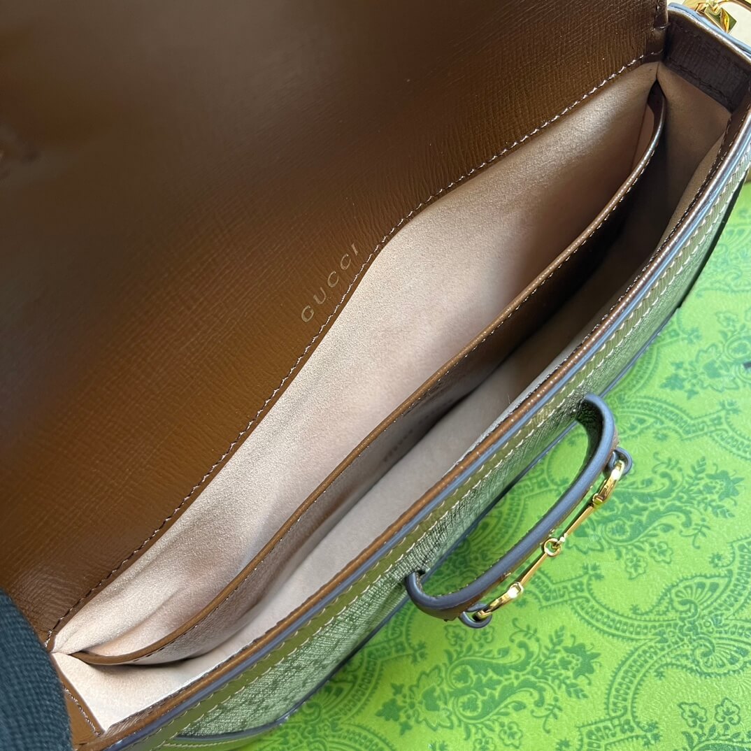 gg752002 horsebit subaxillary bag 21 5cm black cowhide