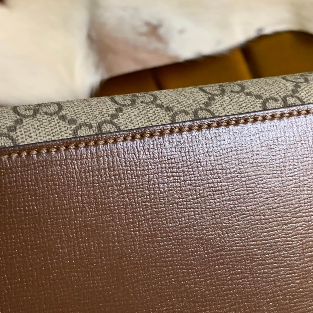 gucci x disney 659983 tote bag brown