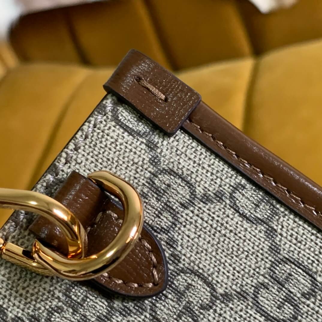 gucci x disney 659983 tote bag brown