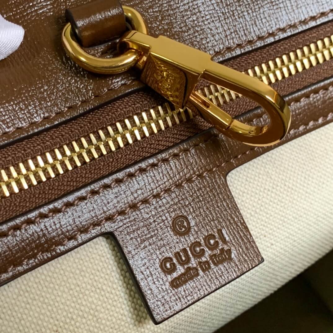 gucci x disney 659983 tote bag brown
