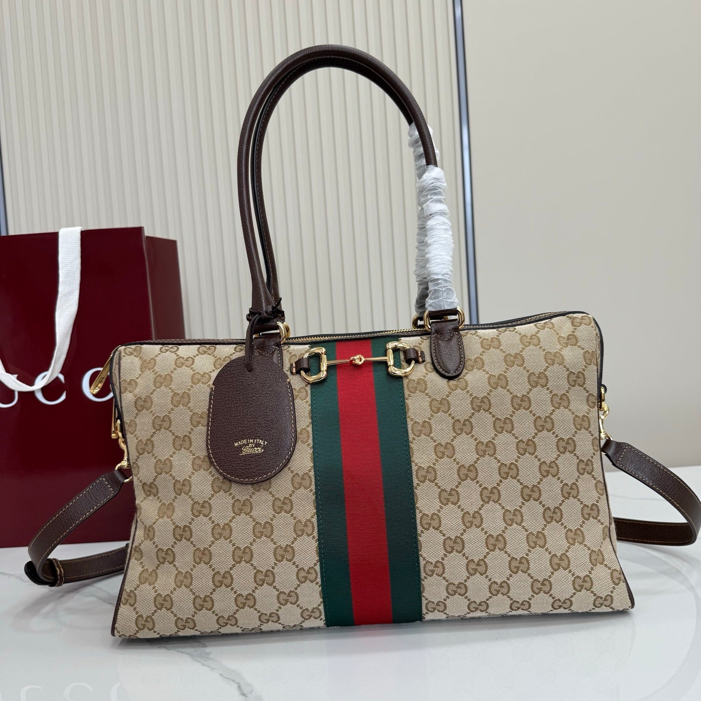 The Gucci Borsetto series handbags brown 866734