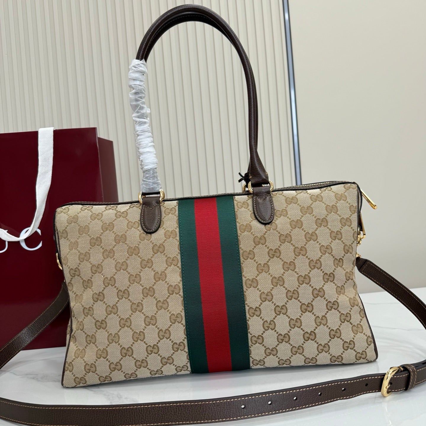 The Gucci Borsetto series handbags brown 866734