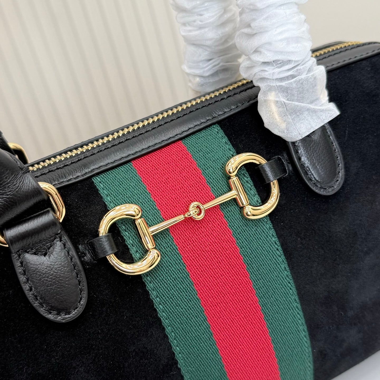 The 2026 Spring/Summer collection gucci black handbags 866732