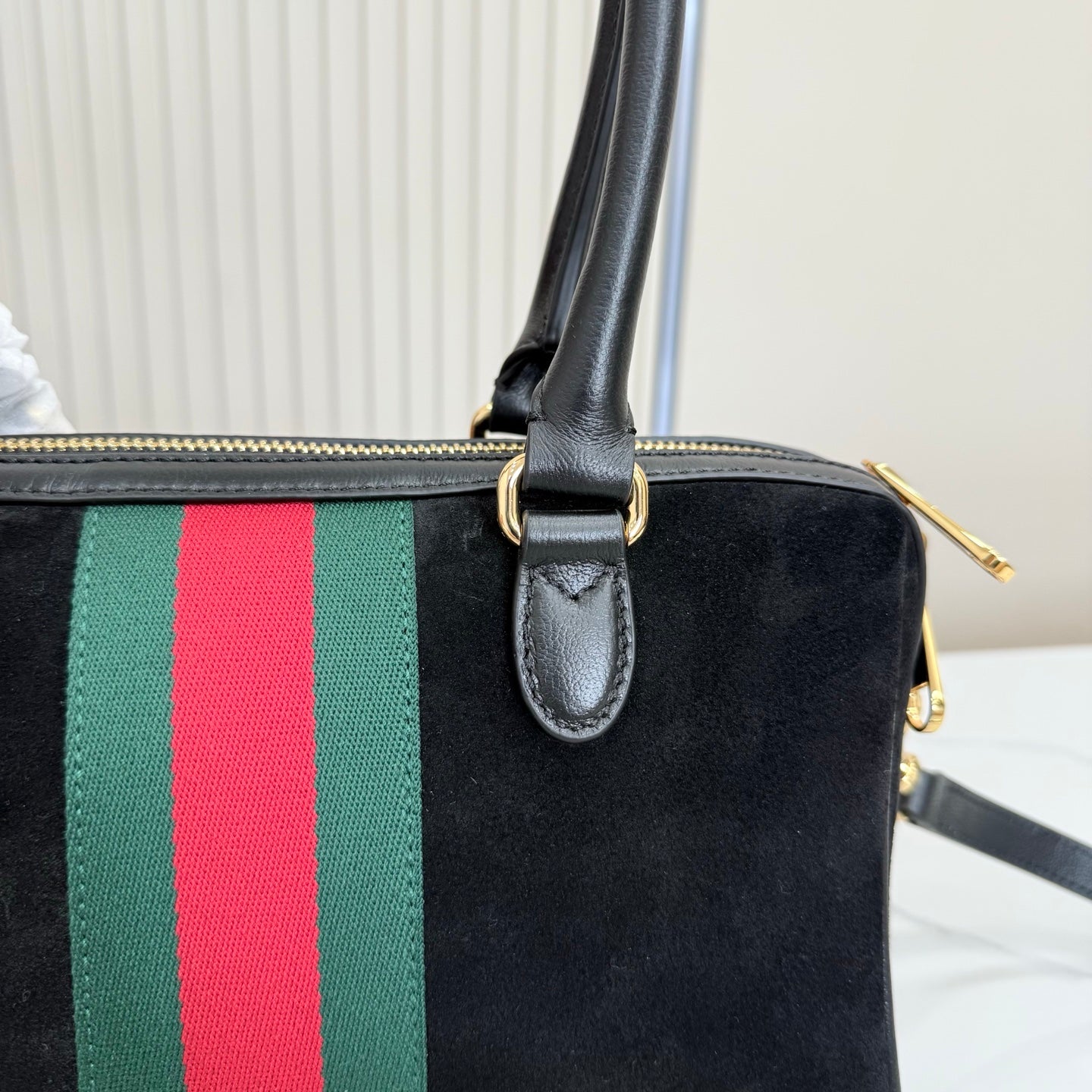 The 2026 Spring/Summer collection gucci black handbags 866732