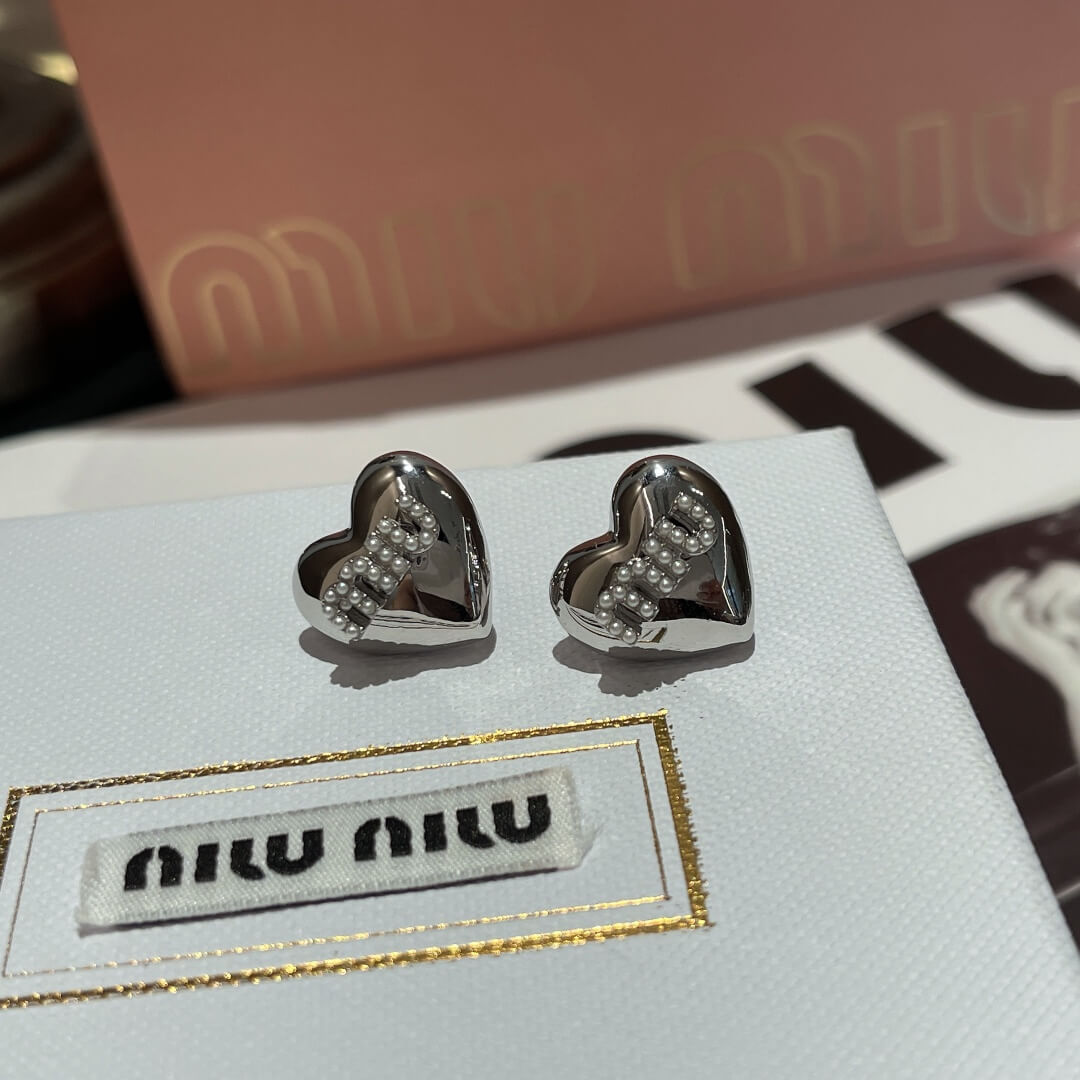 miu kf0612 2 miu earrings free shipping