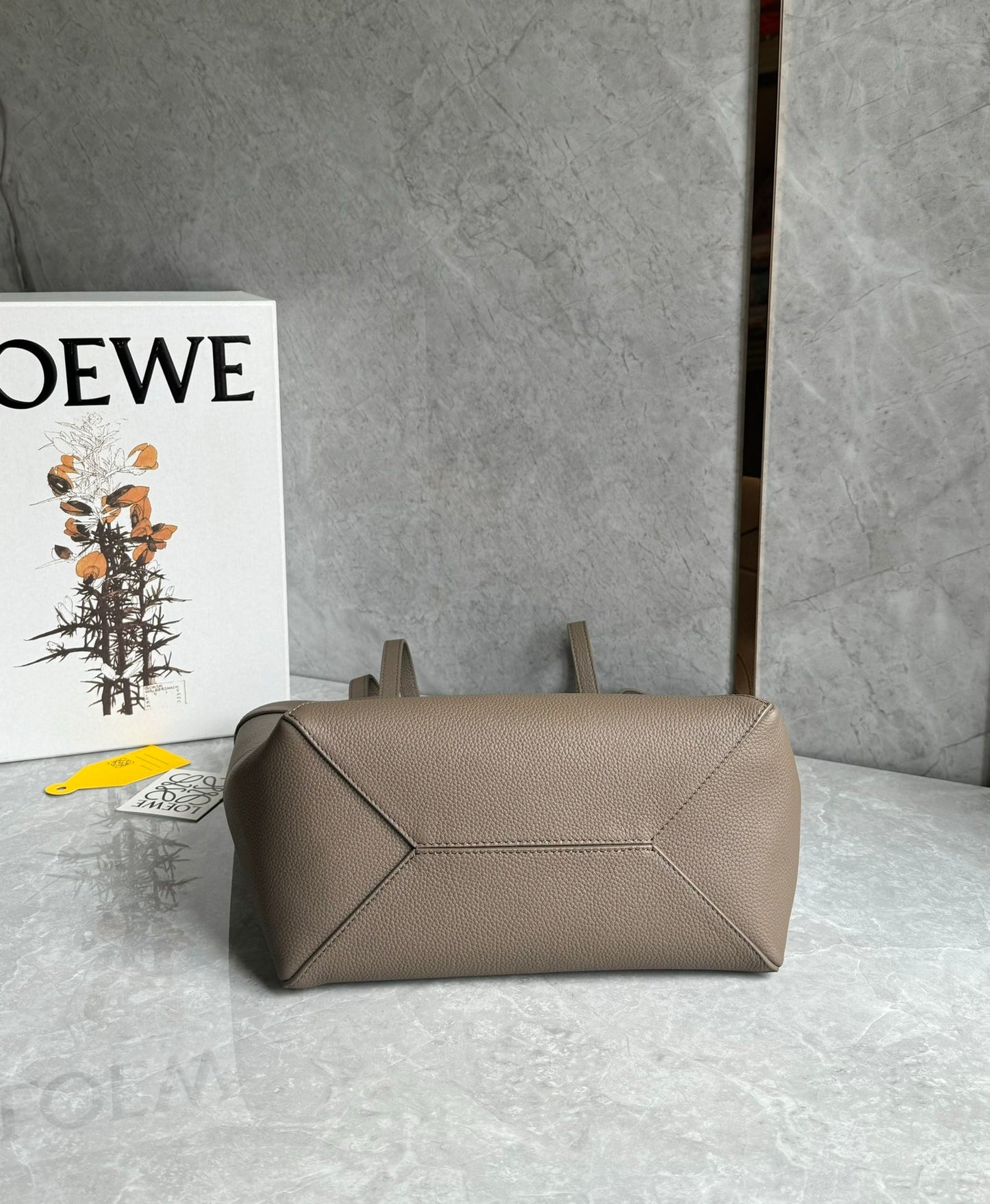 Loewe Puzzle Fold Tote Handbag 0693 Grey