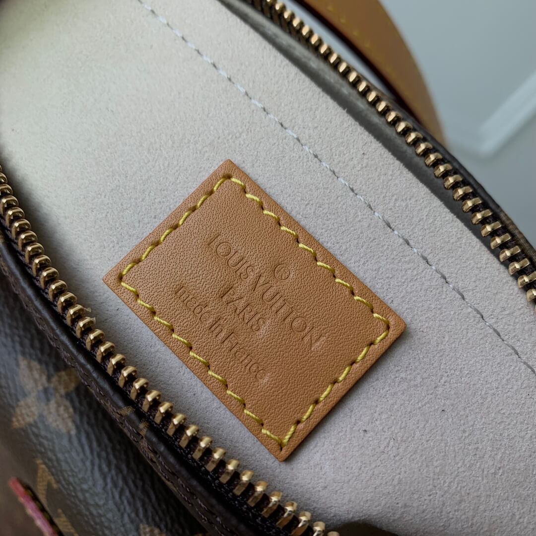 louv m60006 middle ancient bag damier 27cm brown