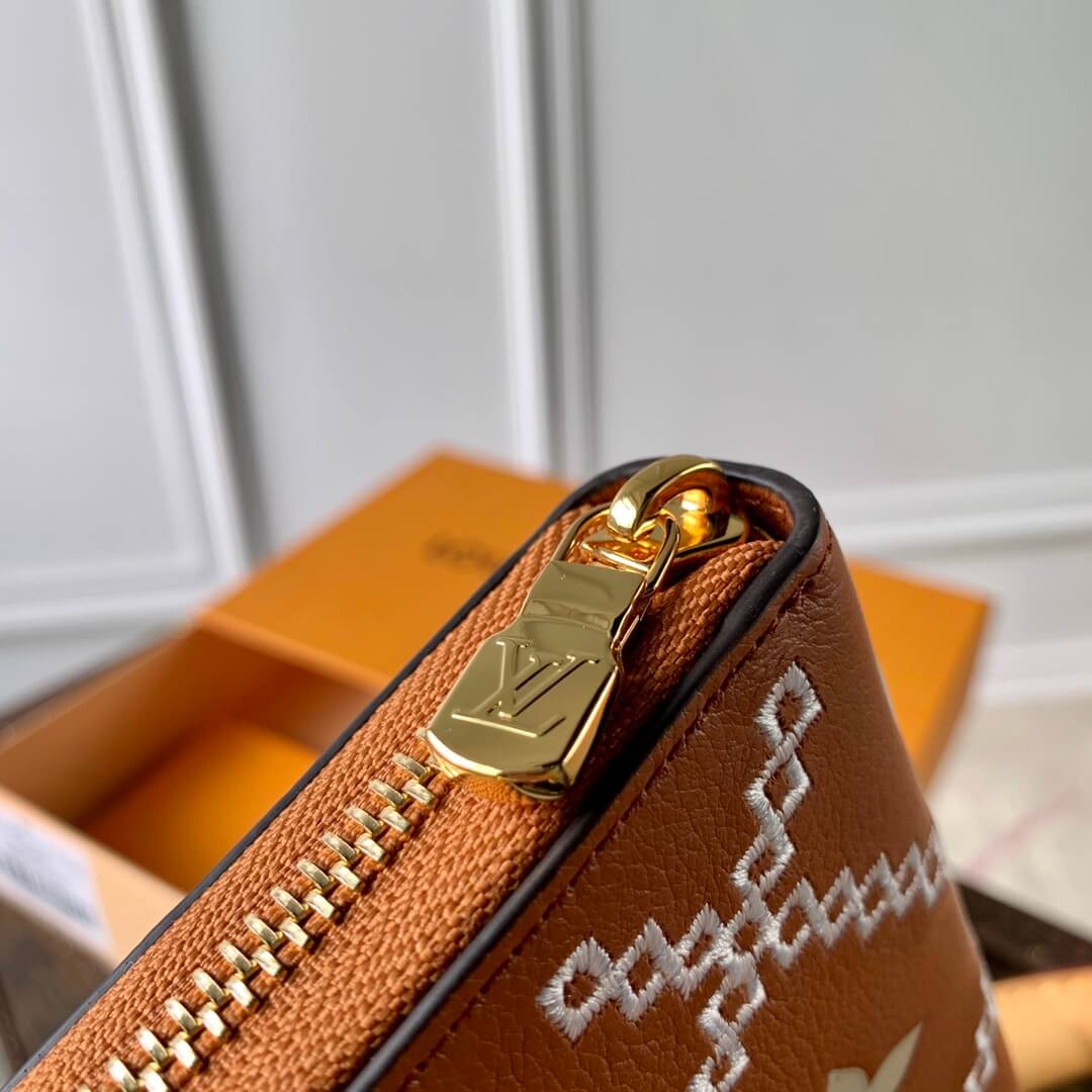 louis vuitton lv zippy wallet m81141 brown