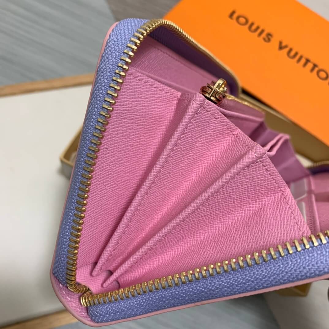 pink lv wallets