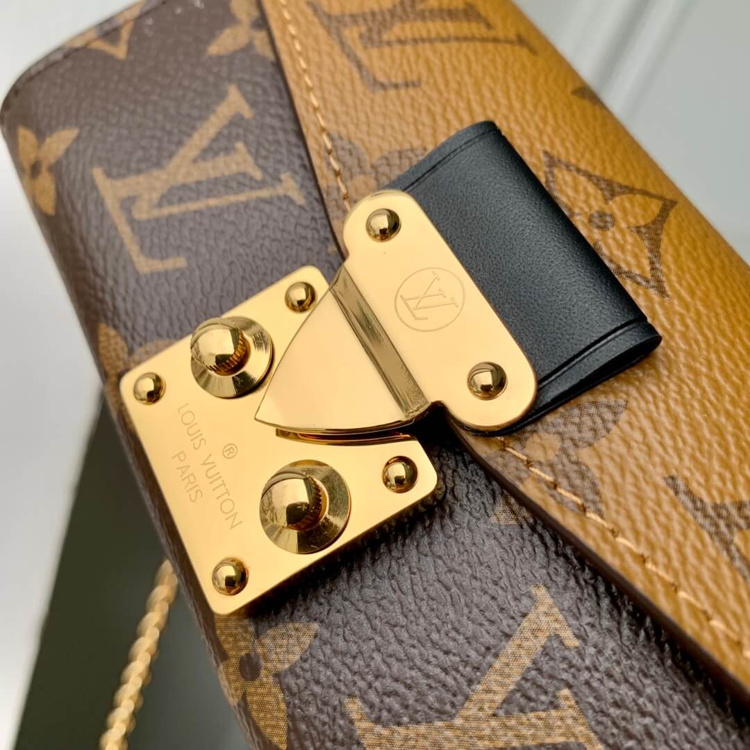 m00992 bitsy pouch 16cm cruise monogram yellow flower