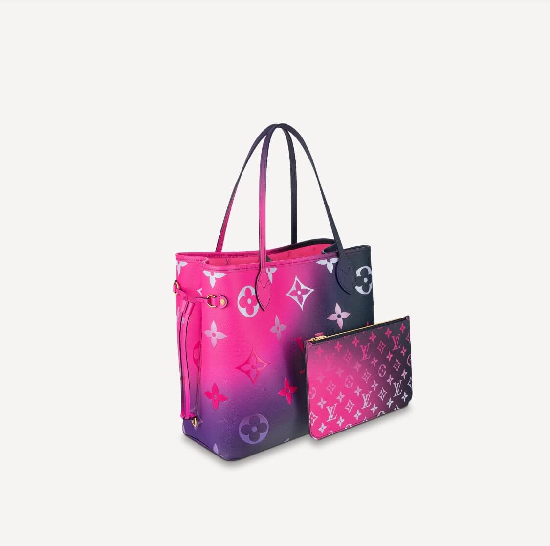 m20511 neverfull monogram light red black 31cm