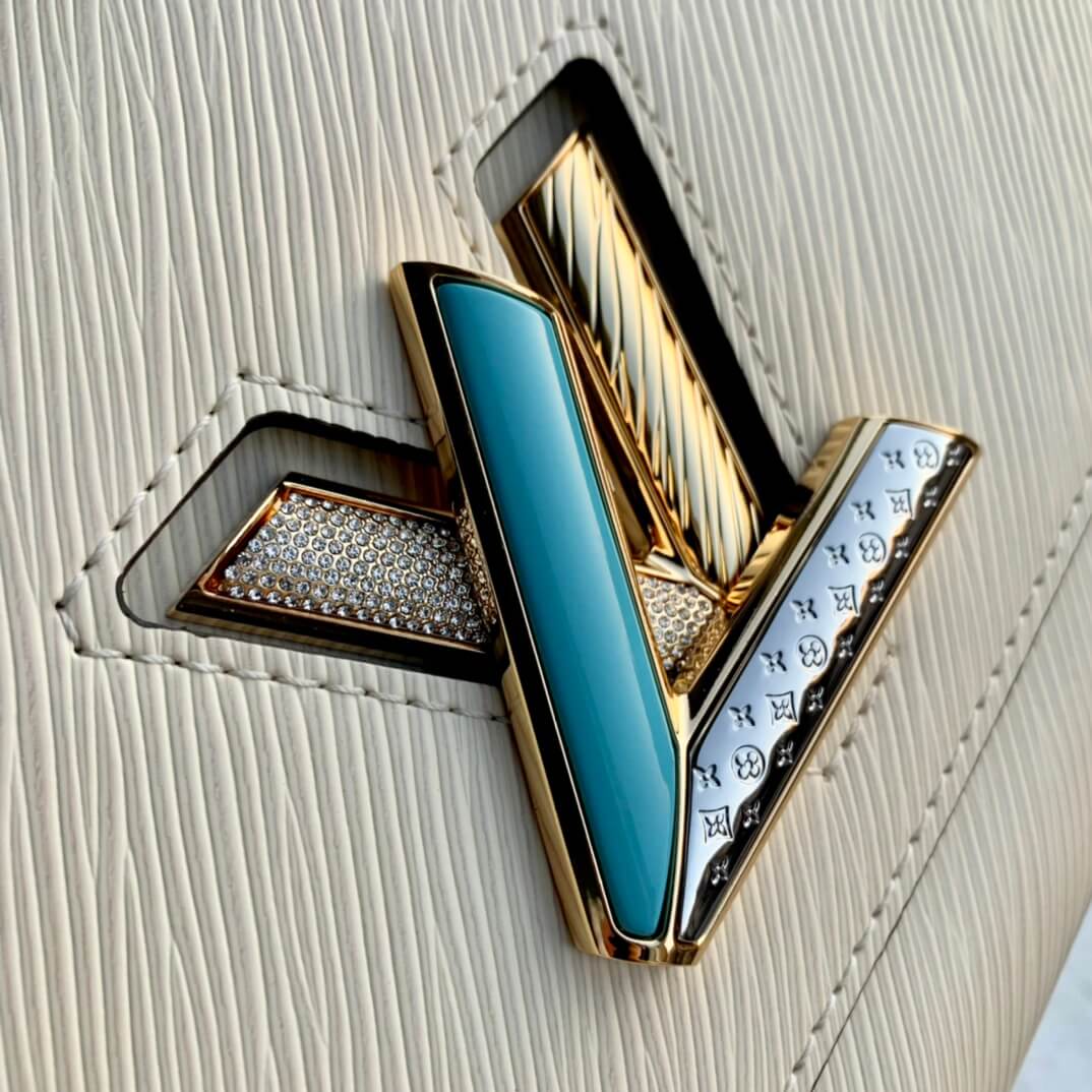 m21032 twist mm monogram 23cm white small square bag cross body bags shoulder bag