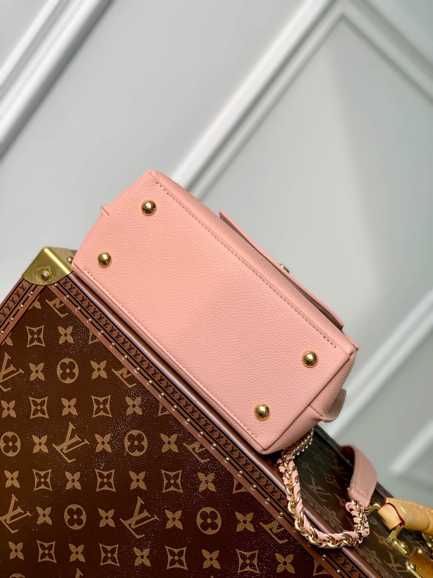 m21088 lockme ever mini 23cm rose pink shoulder bag cross body bags handbag