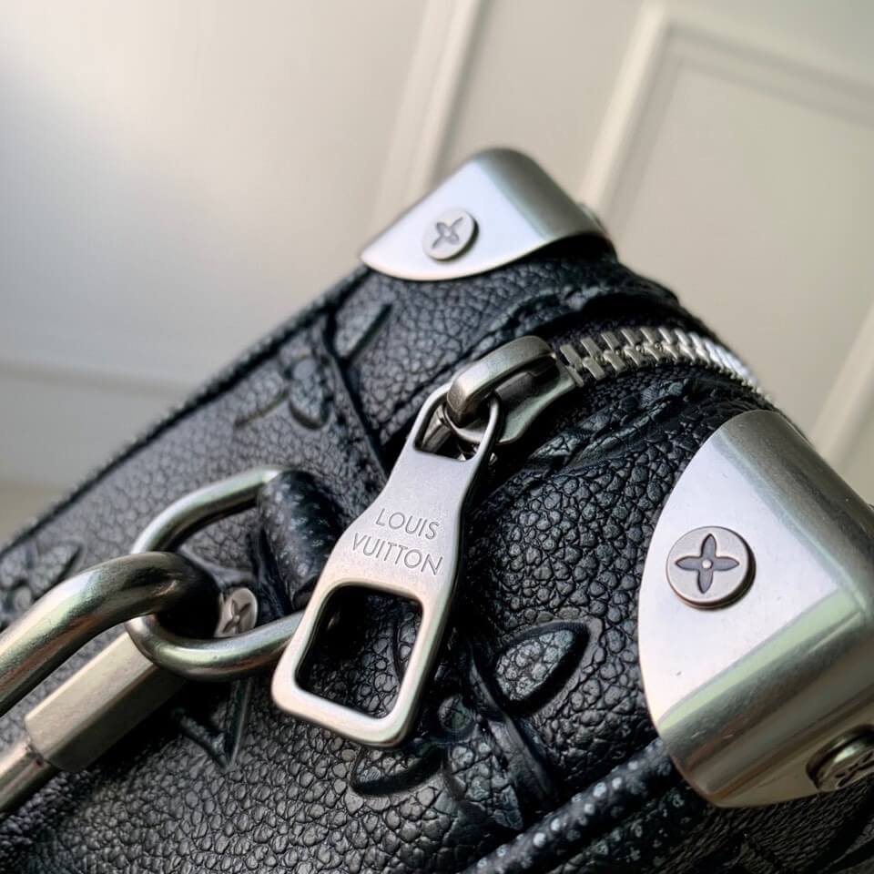 m21368 mini soft trunk monogram 18 5cm blue sac plat man bag mens bag