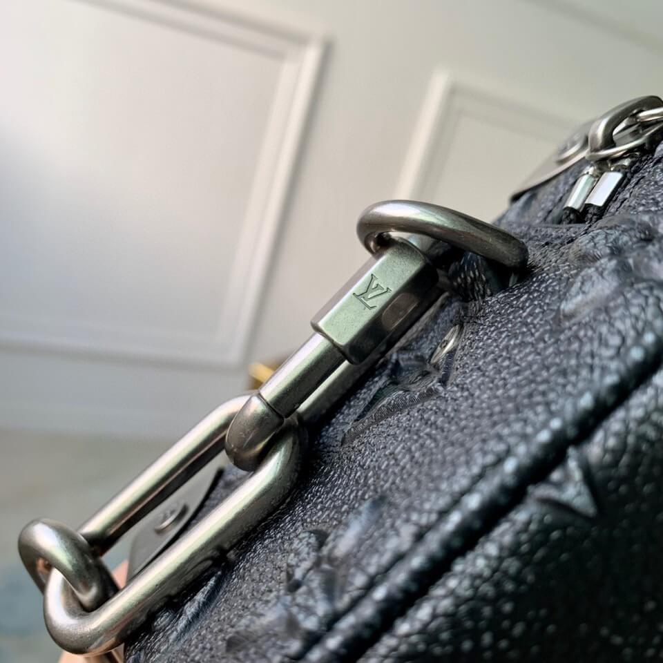 m21368 mini soft trunk monogram 18 5cm blue sac plat man bag mens bag