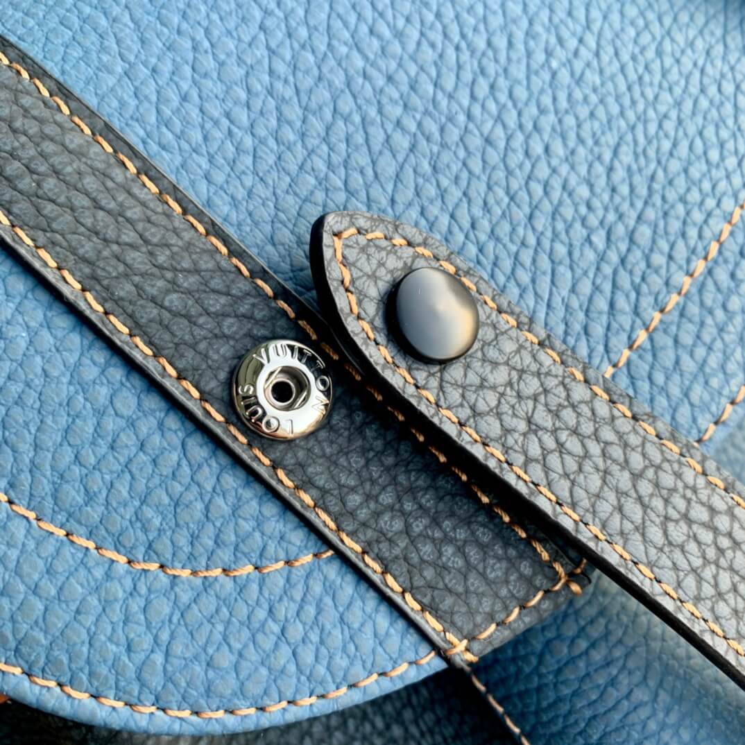 m21373 christopher pm 32cm denim blue aurillon mens bag man bag montsouris backpack