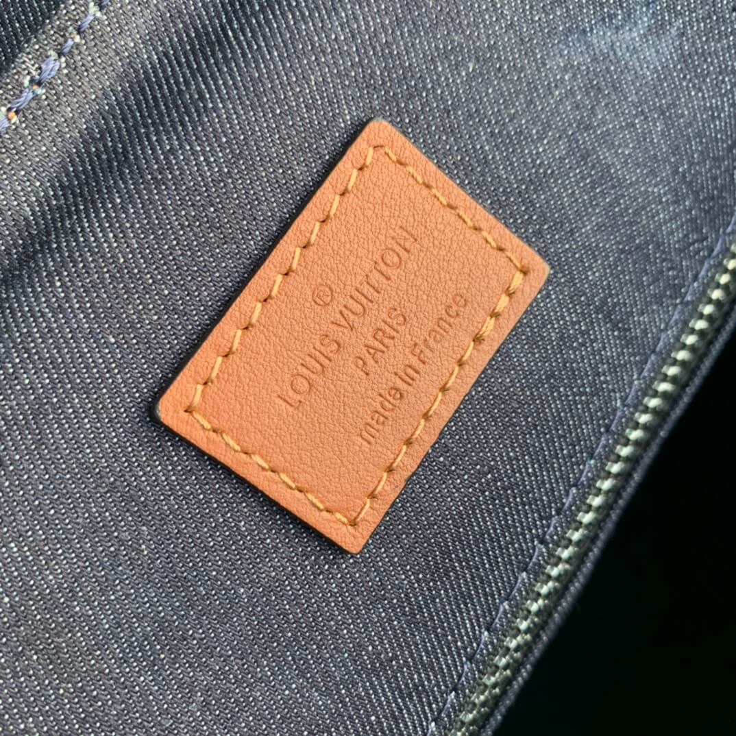 m21373 christopher pm 32cm denim blue aurillon mens bag man bag montsouris backpack