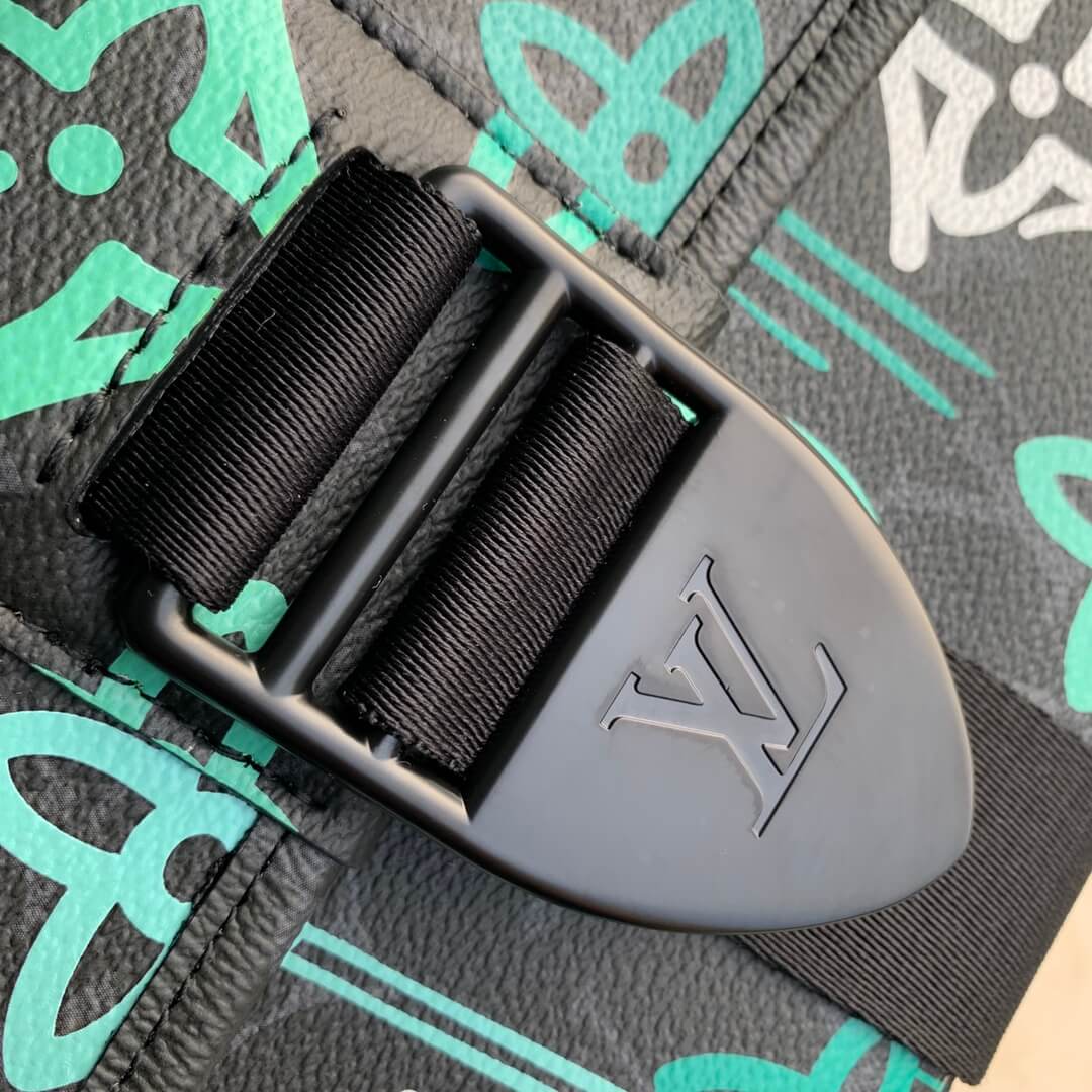 m21394 steamer wearable wallet 35cm green sac plat shoulder bag cross body bags