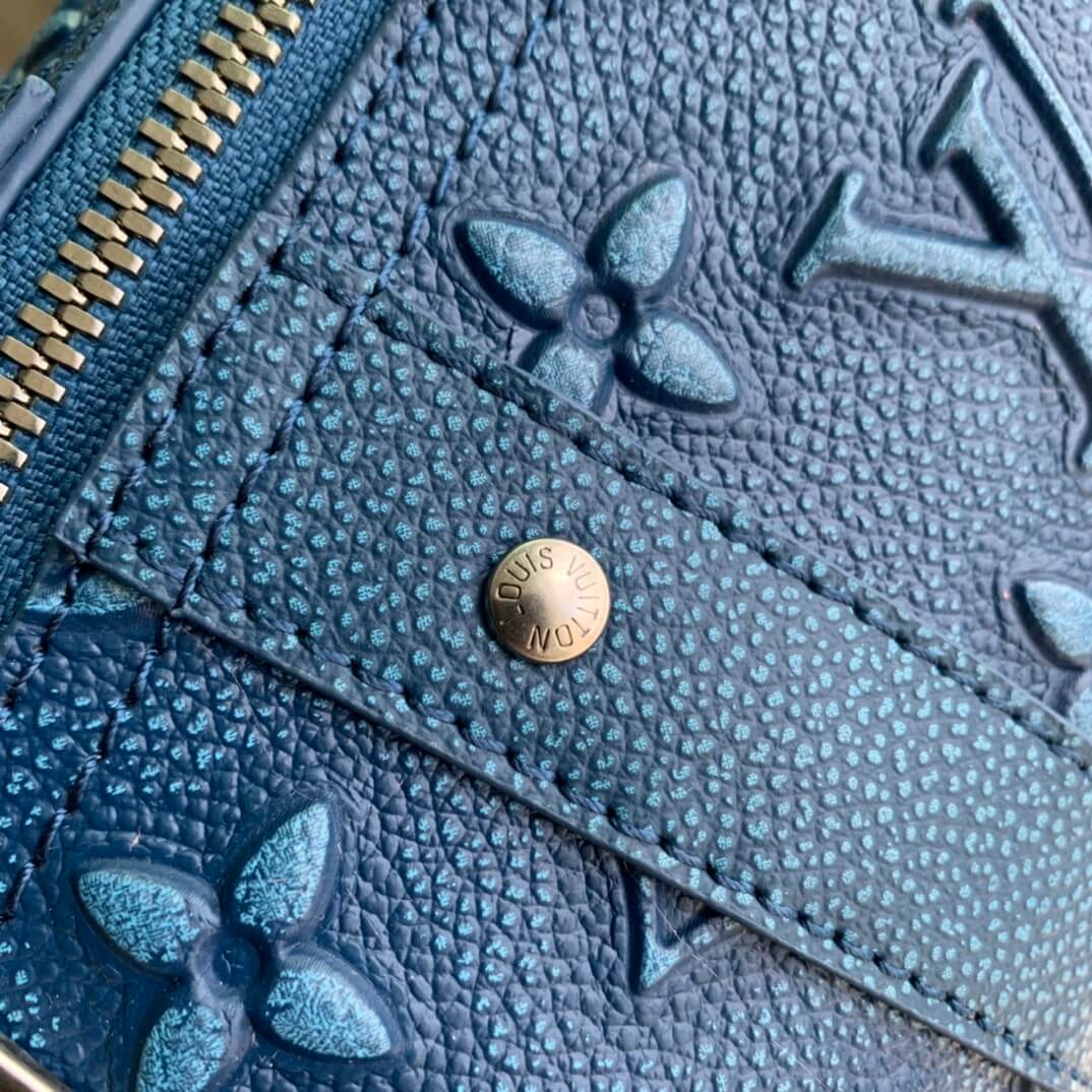 m21448 city keepall monogram dark blue shoulder bag cross body bags handbag travel bag 27cm