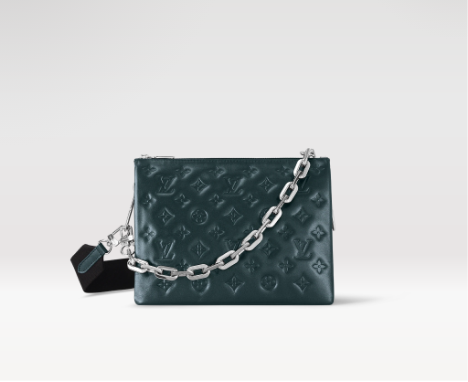 m21535 coussin pm green crossbody bag