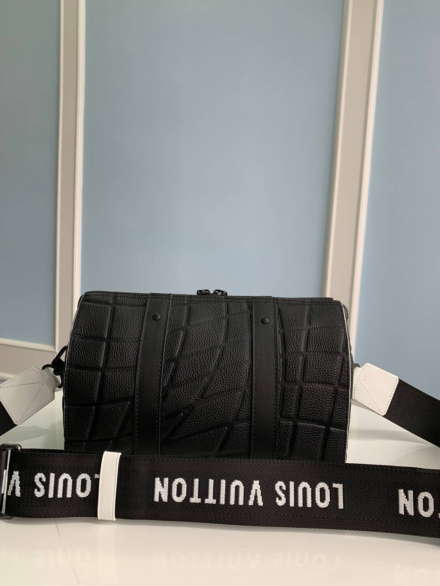 m21543 city keepall aerogram 27cm black shoulder bag cross body bags handbag travel bag