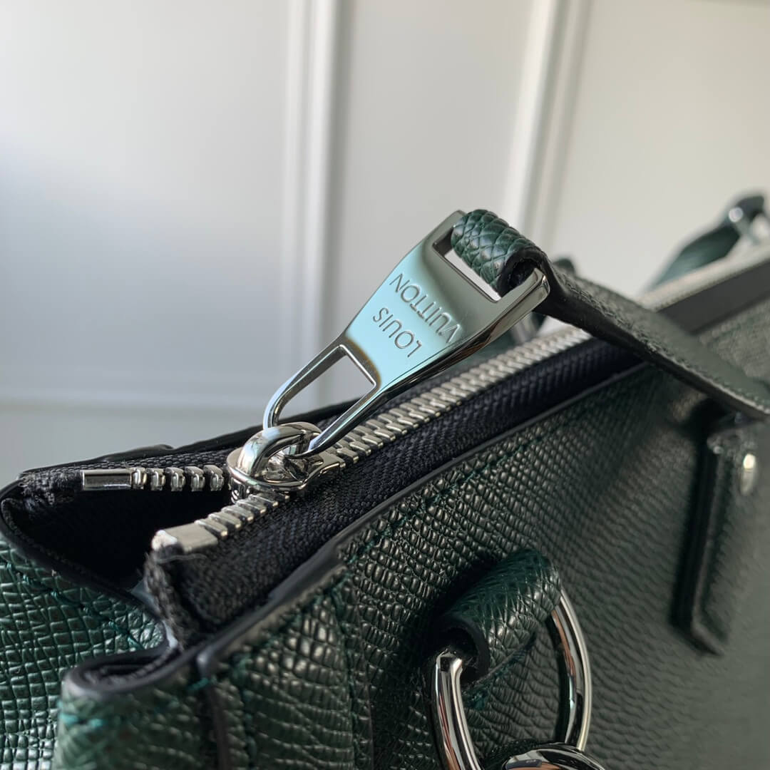 m30810 slim briefcase briefcase taiga 40cm green mens bag man bag mens briefcase