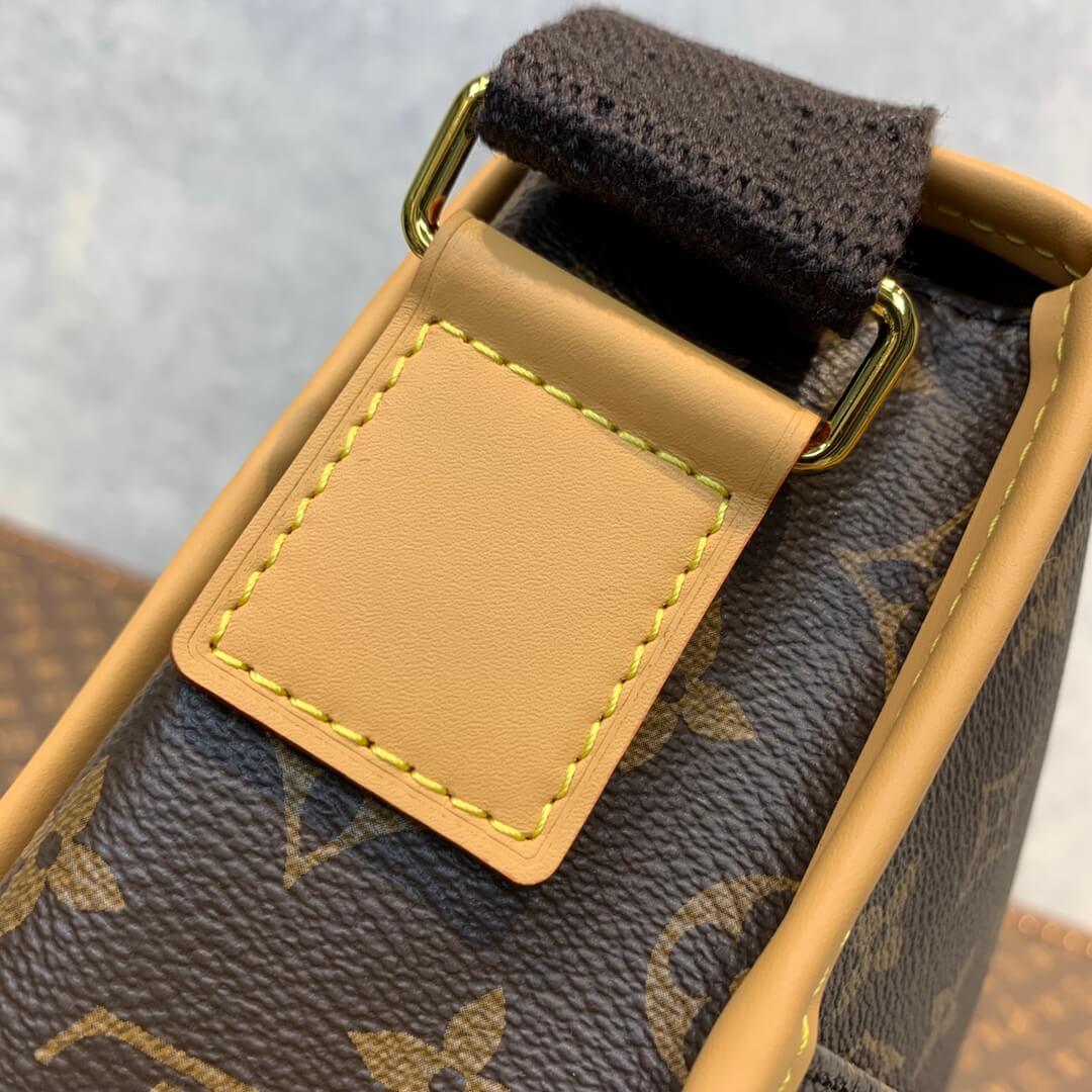 m40105 sac plat gm 34cm monogram yellow shoulder bag cross body bags man bag mens bag