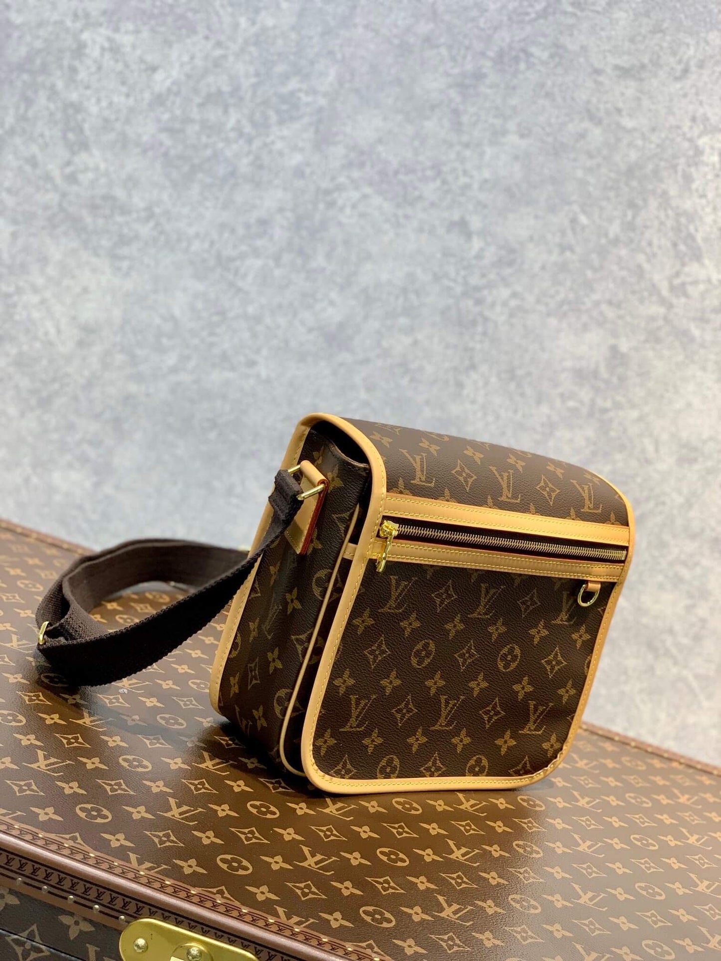 m40106 sac plat mm 25cm monogram yellow shoulder bag cross body bags man bag mens bag