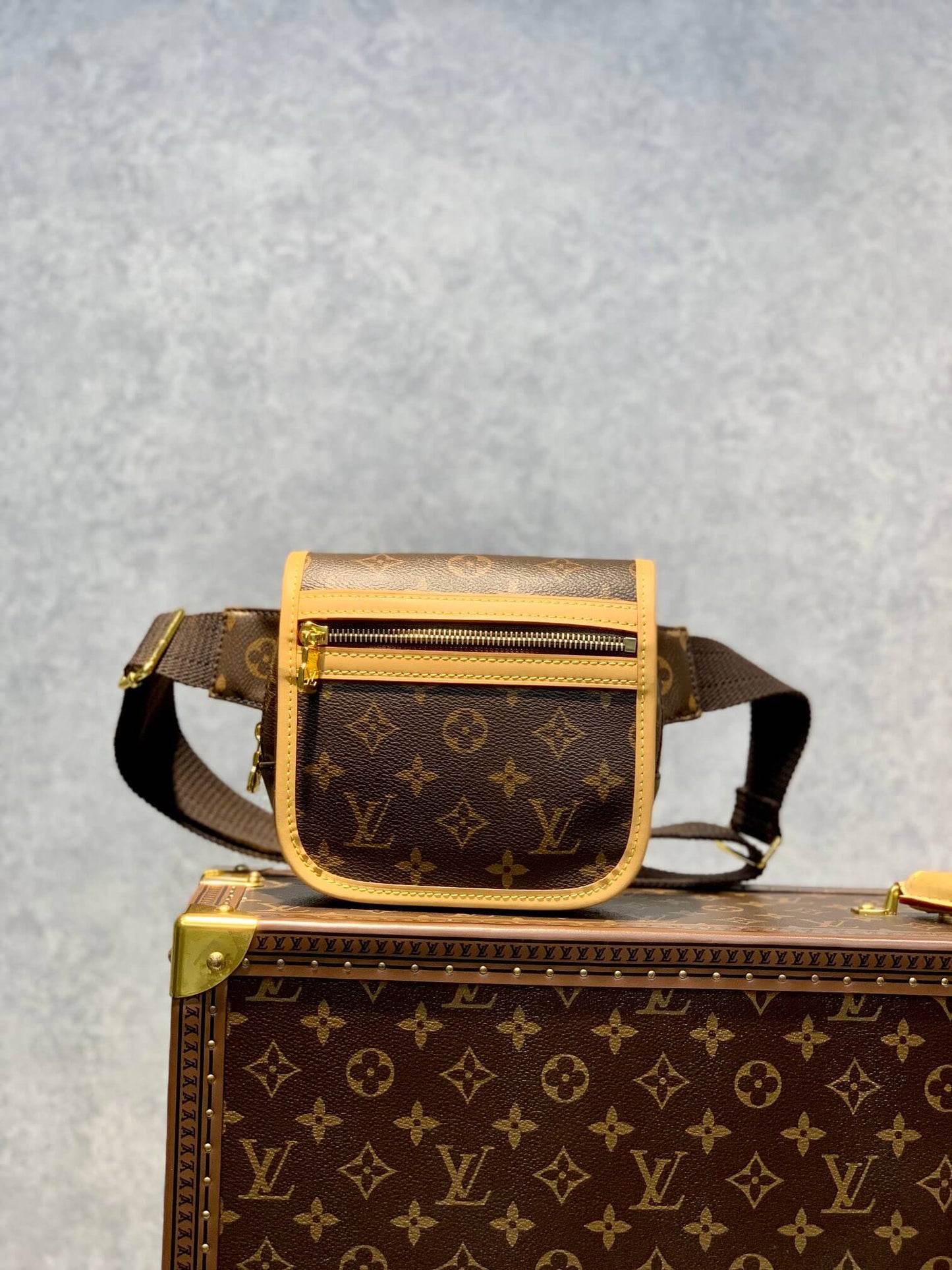m40108 sac plat pm 18cm monogram yellow shoulder bag cross body bags man bag mens bag