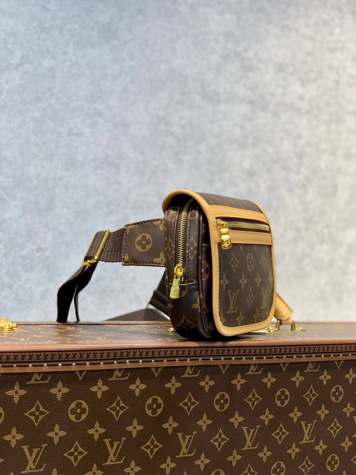 m40108 sac plat pm 18cm monogram yellow shoulder bag cross body bags man bag mens bag