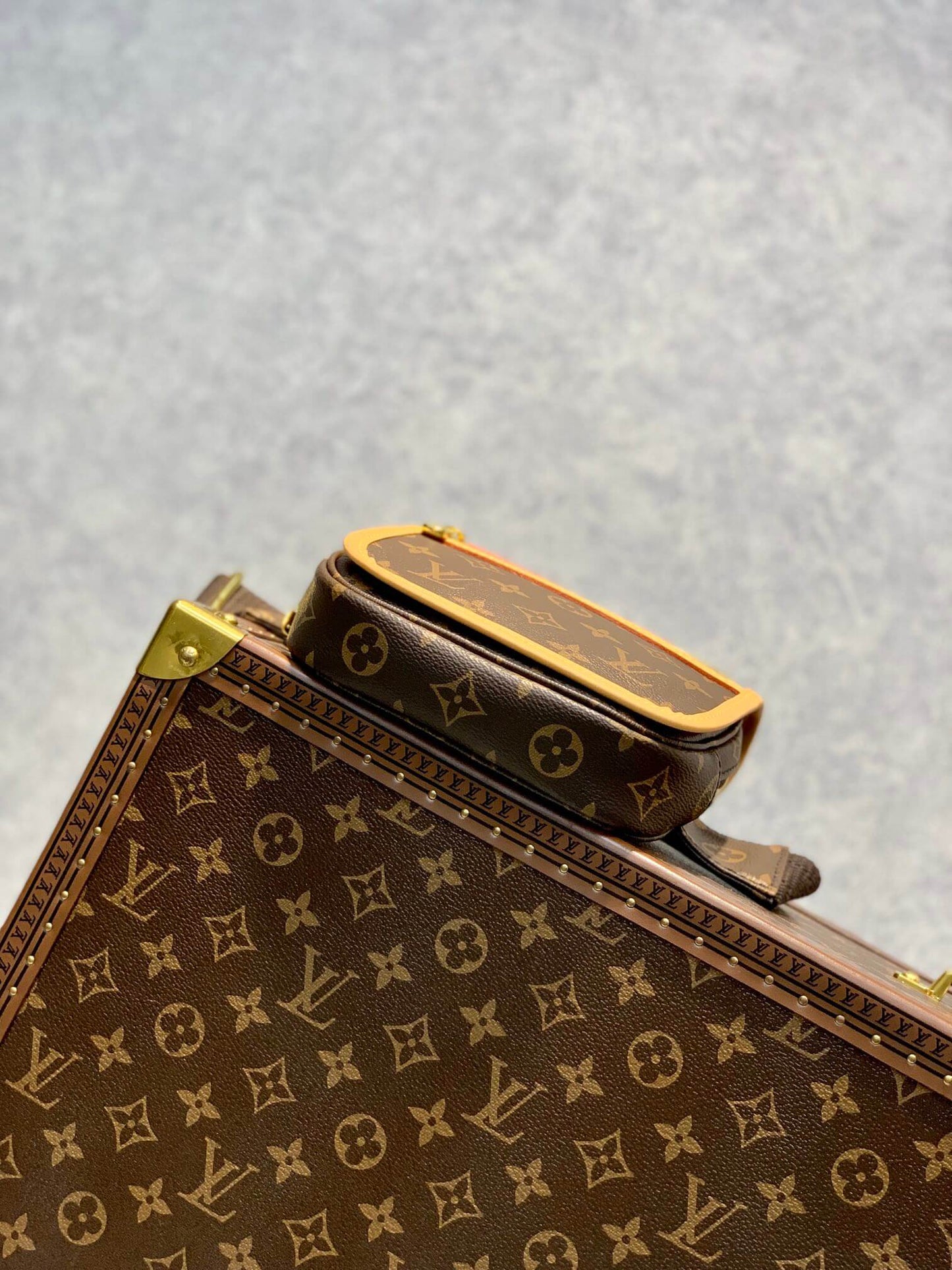 m40108 sac plat pm 18cm monogram yellow shoulder bag cross body bags man bag mens bag