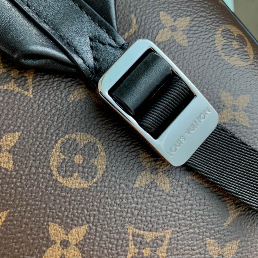 m40349 josh montsouris monogram macassar 32cm monogram cowhide real leather