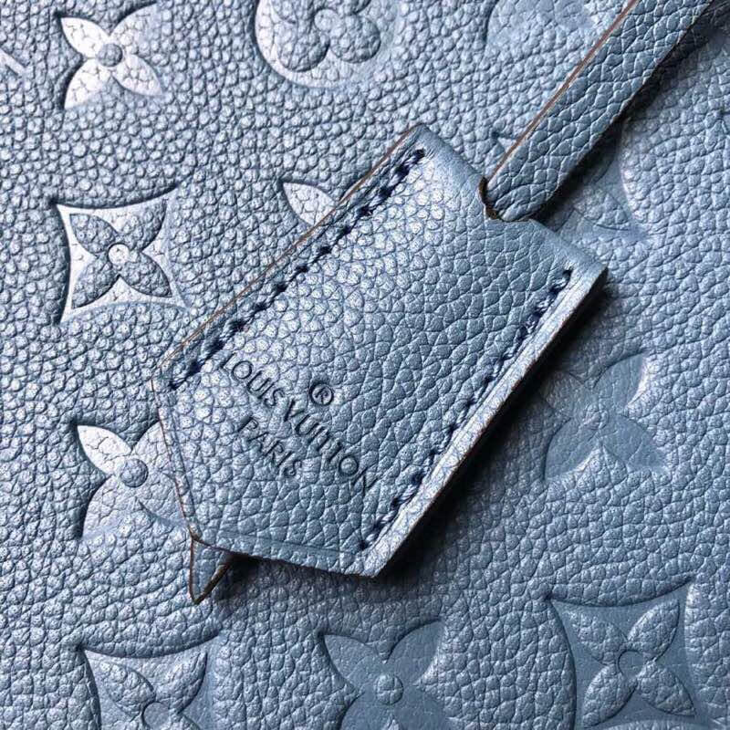 m41048 montaigne monogram empreinte 33cm denim blue shoulder bag cross body bags handbag