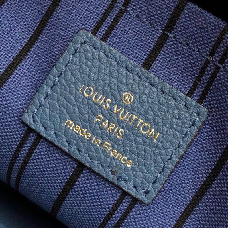 m41048 montaigne monogram empreinte 33cm denim blue shoulder bag cross body bags handbag