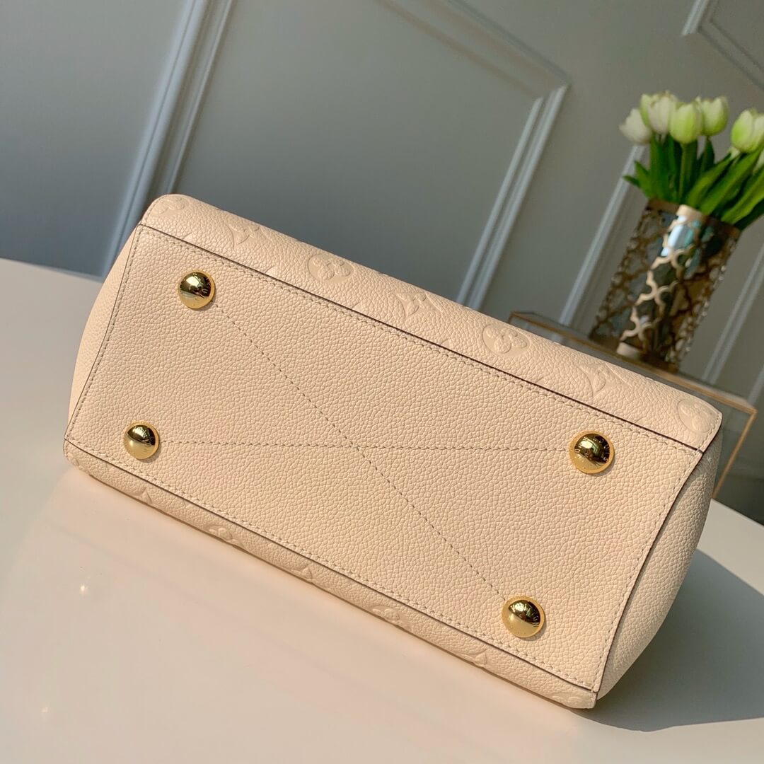 m41048 montaigne pm monogram empreinte 29cm milk white shoulder bag cross body bags handbag