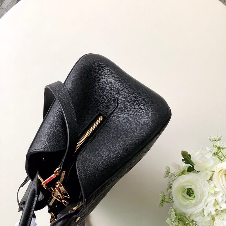 m41053 montaigne pm monogram empreinte 29cm black shoulder bag cross body bags handbag