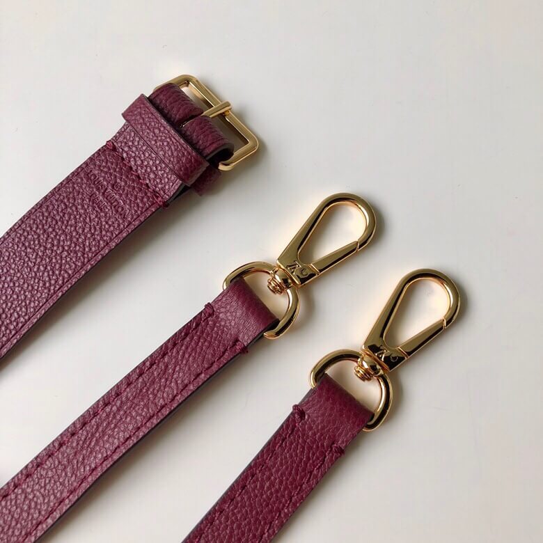 m41053 montaigne pm monogram empreinte 29cm maroon shoulder bag cross body bags handbag