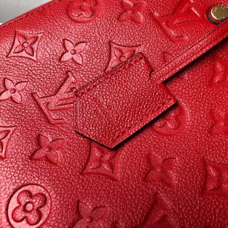 m41053 montaigne pm monogram empreinte 29cm red shoulder bag cross body bags handbag