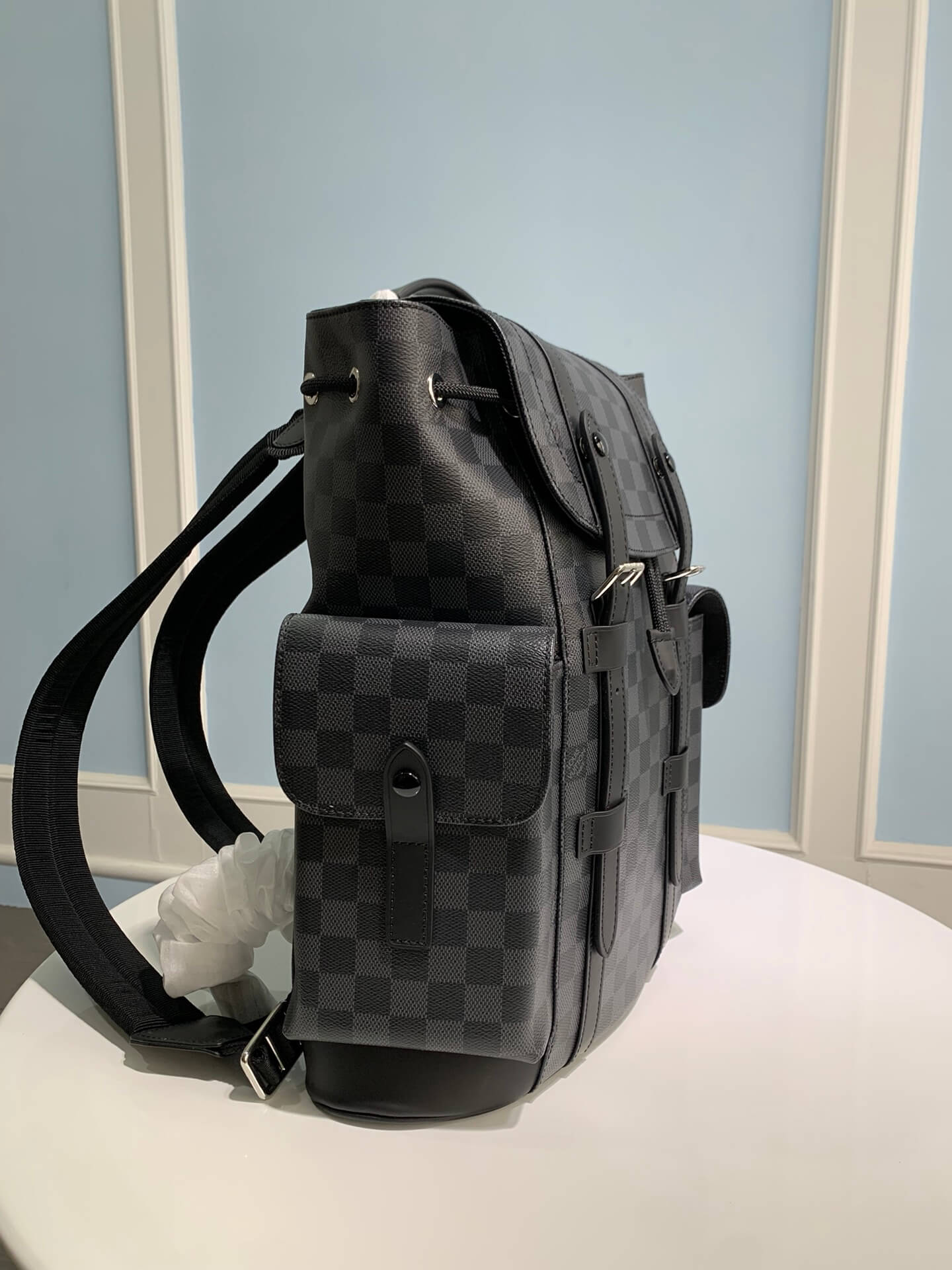 m41379 christopher pm 32cm damier black
