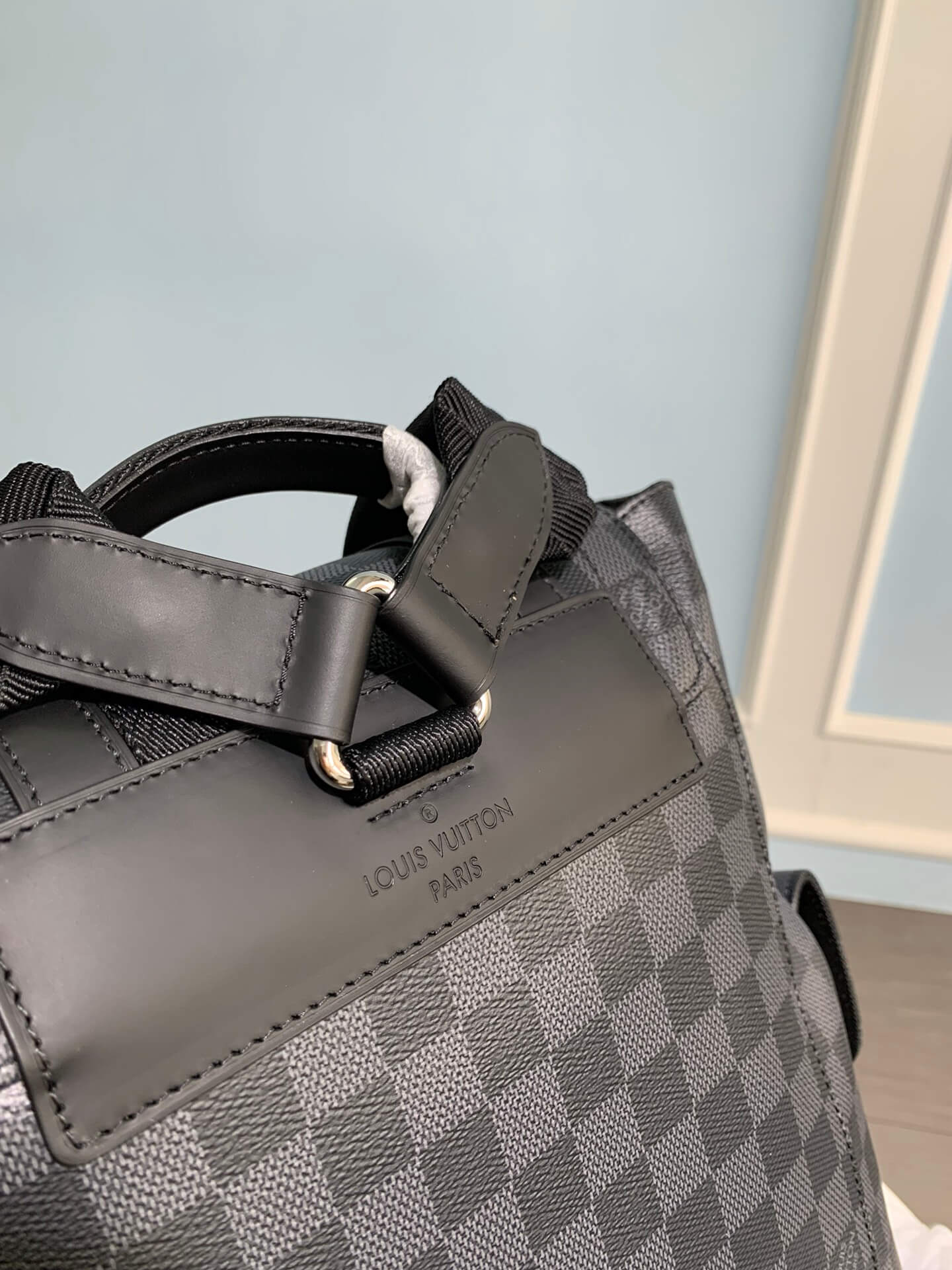 m41379 christopher pm 32cm damier black