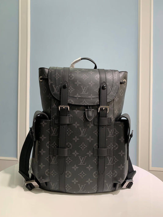 m41379 christopher pm 32cm monogram eclipse reverse black