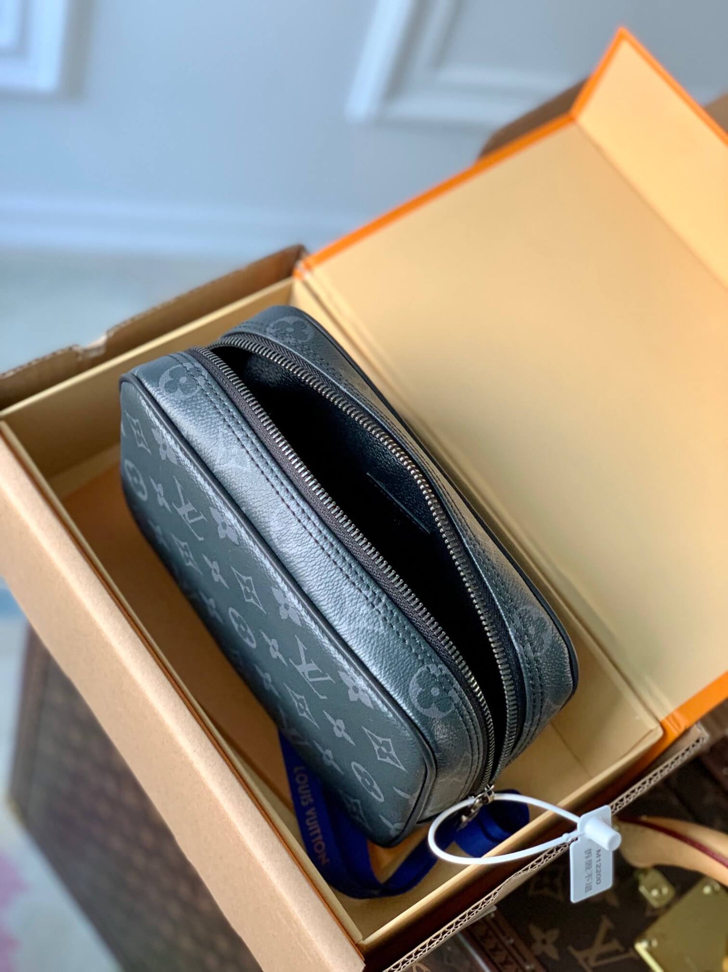 m43384 toilet pouch pm black 20cm