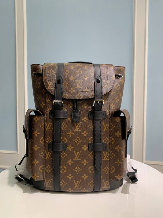 m43735 christopher pm 32cm monogram eclipse reverse