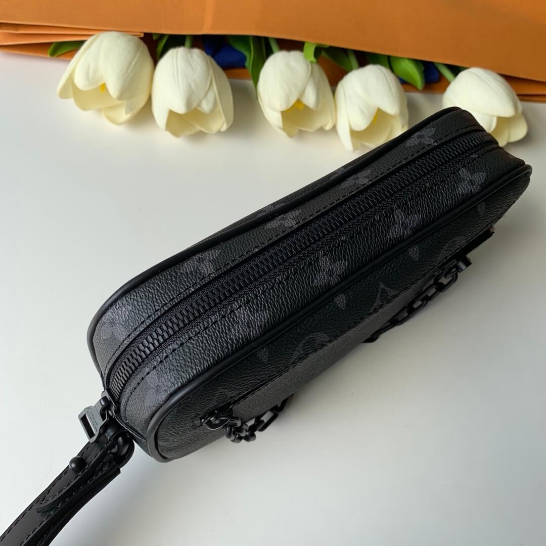 m44458 virgil abhol monogram wallet 23cm black mens bag man bag