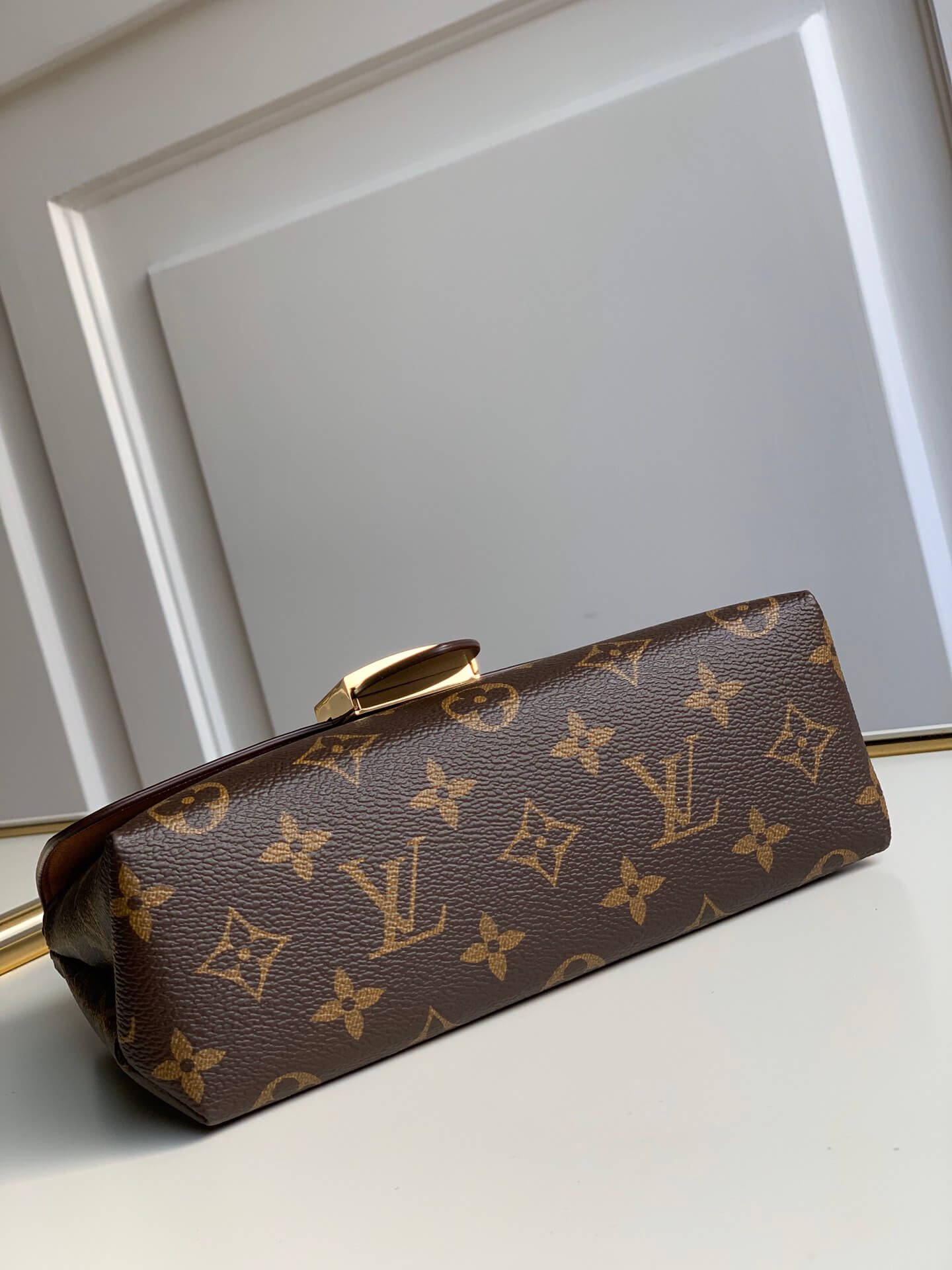 m44654 locky bb handbag shoulder bag cross body bags caramel calfskin monogram