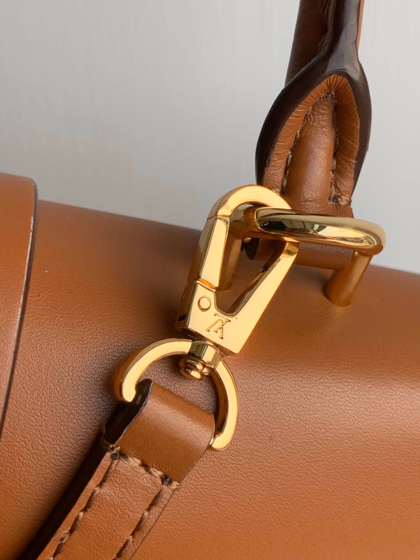 m44654 locky bb handbag shoulder bag cross body bags caramel calfskin monogram