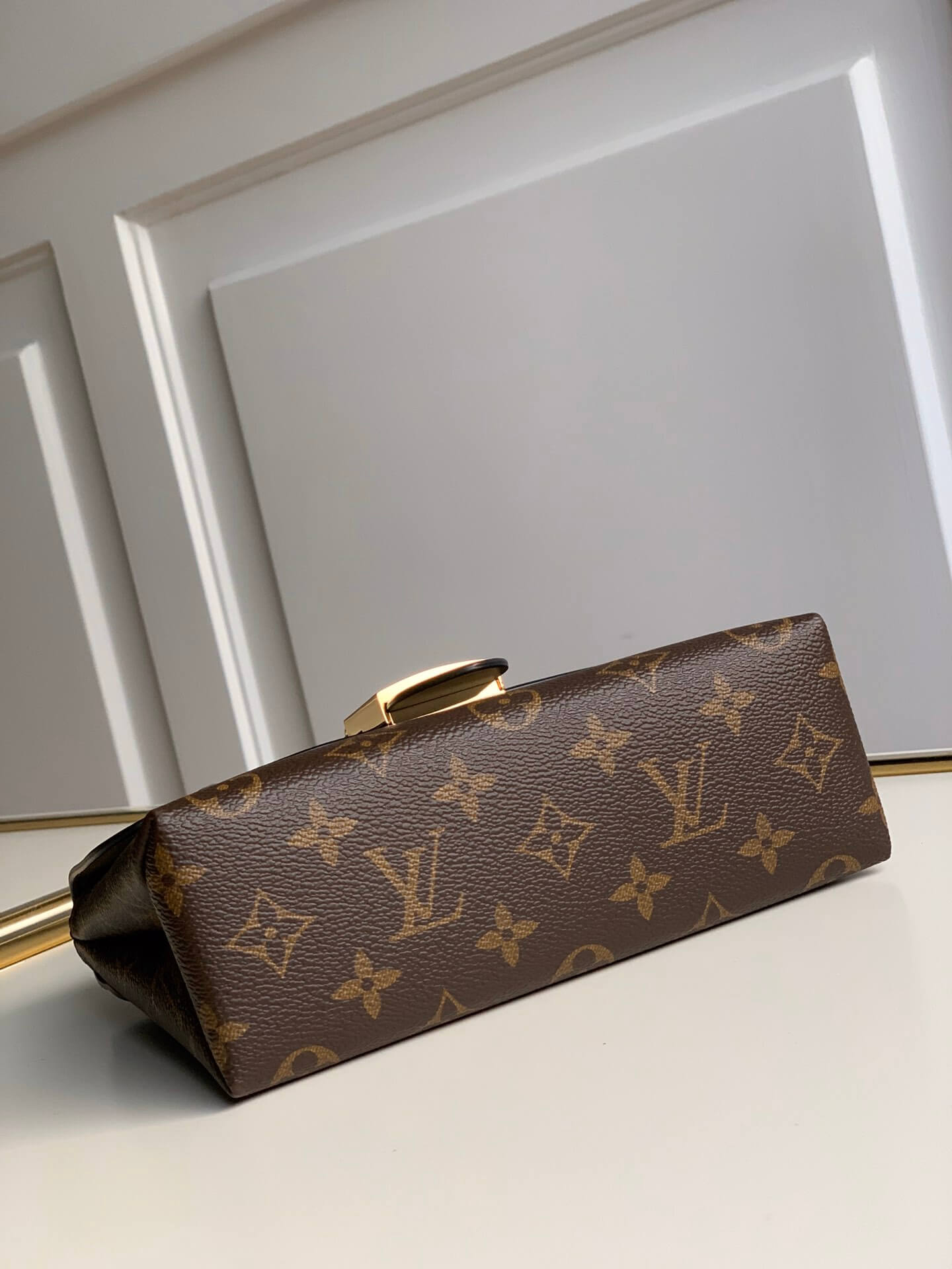 m44797 locky bb handbag shoulder bag cross body bags green calfskin monogram