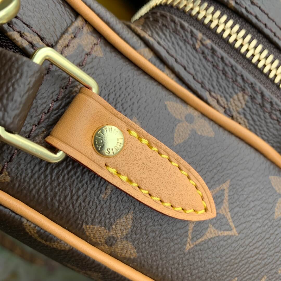 m45236 double layer camera bag 15cm monogram unisex